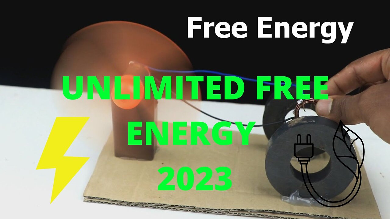 How to create infinite free energy 2024