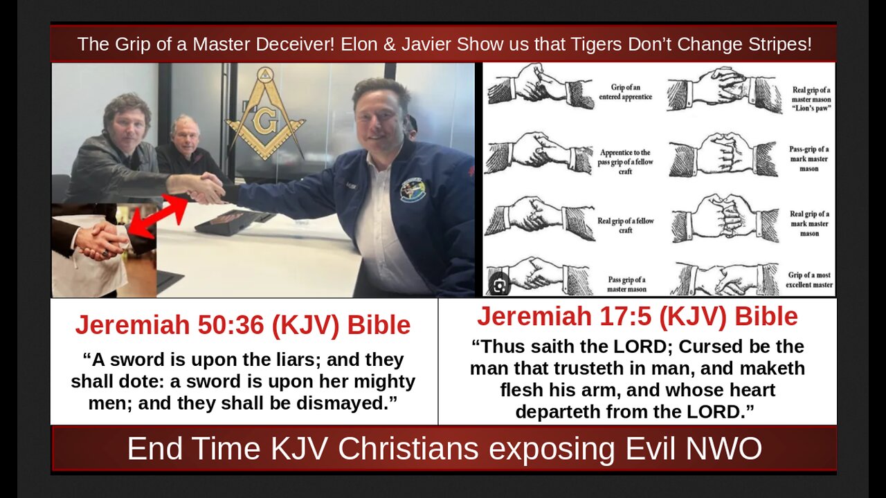 The Grip of a Master Deceiver! Elon & Javier Show us that Tigers Don’t Change Stripes!