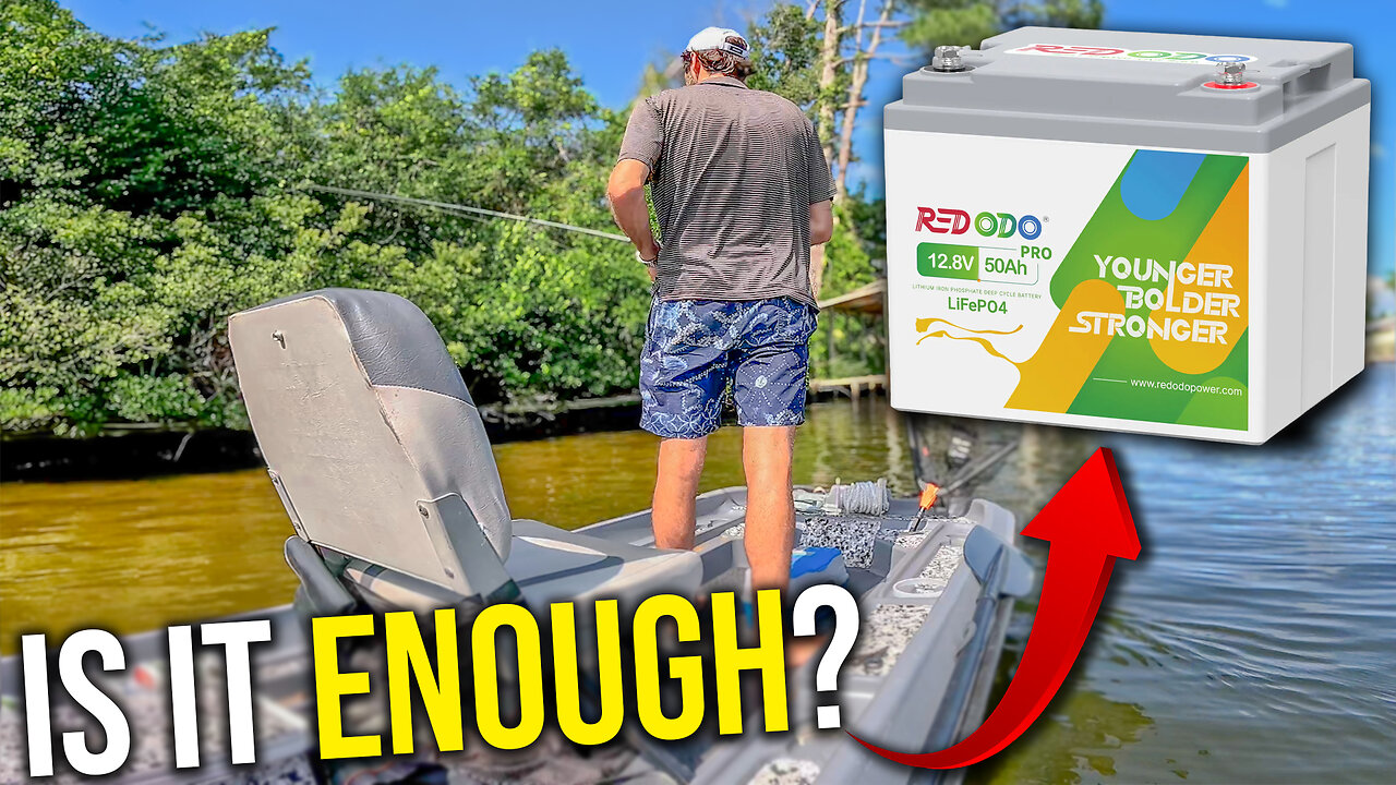 Will a 50ah Battery Leave Your Boat Stranded? | Redodo Review