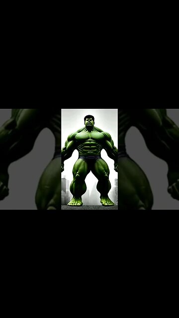 The Hulk in New York AI Generated Video