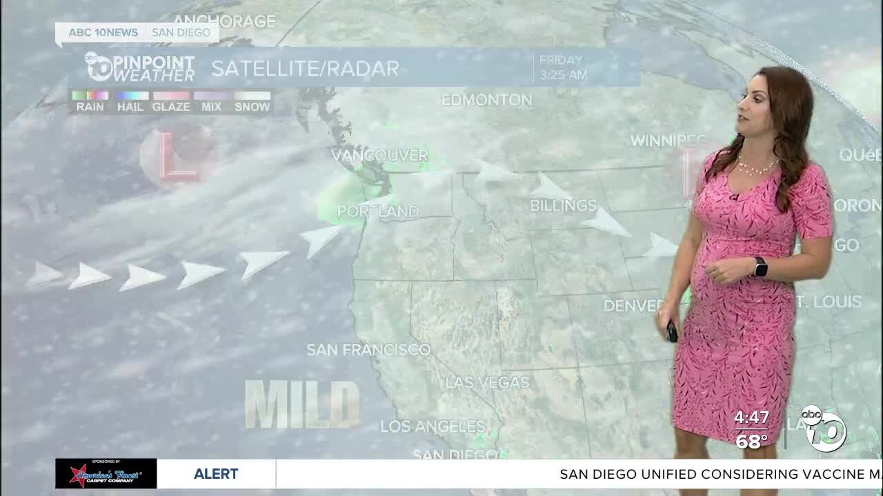 ABC 10News Pinpoint Weather with Meteorologist Megan Parry