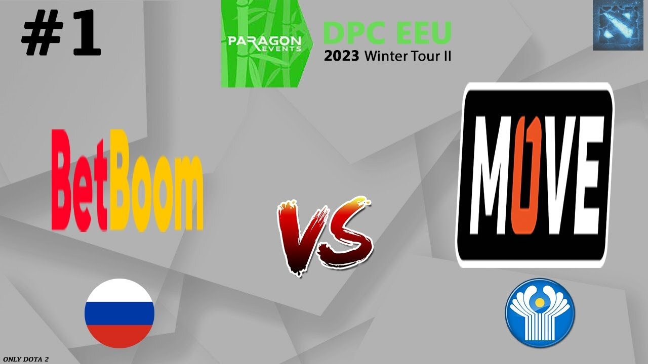 BetBoom vs One Move #1 (BO3) DPC CIS Tour 2