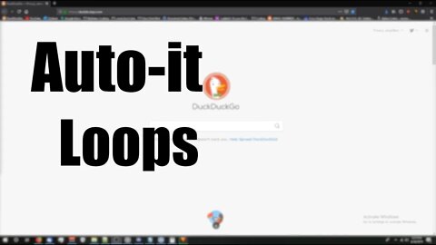 Autoit: Loops