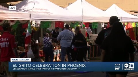 El Grito Celebration kicks off in Phoenix