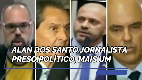 ALLAN DOS SANTOS JORNALISTA, DECRETADA SUA PRISÃO E EXTRADIÇÃO, LULA LADRÃO EM BILHÕES É INOCENTE.