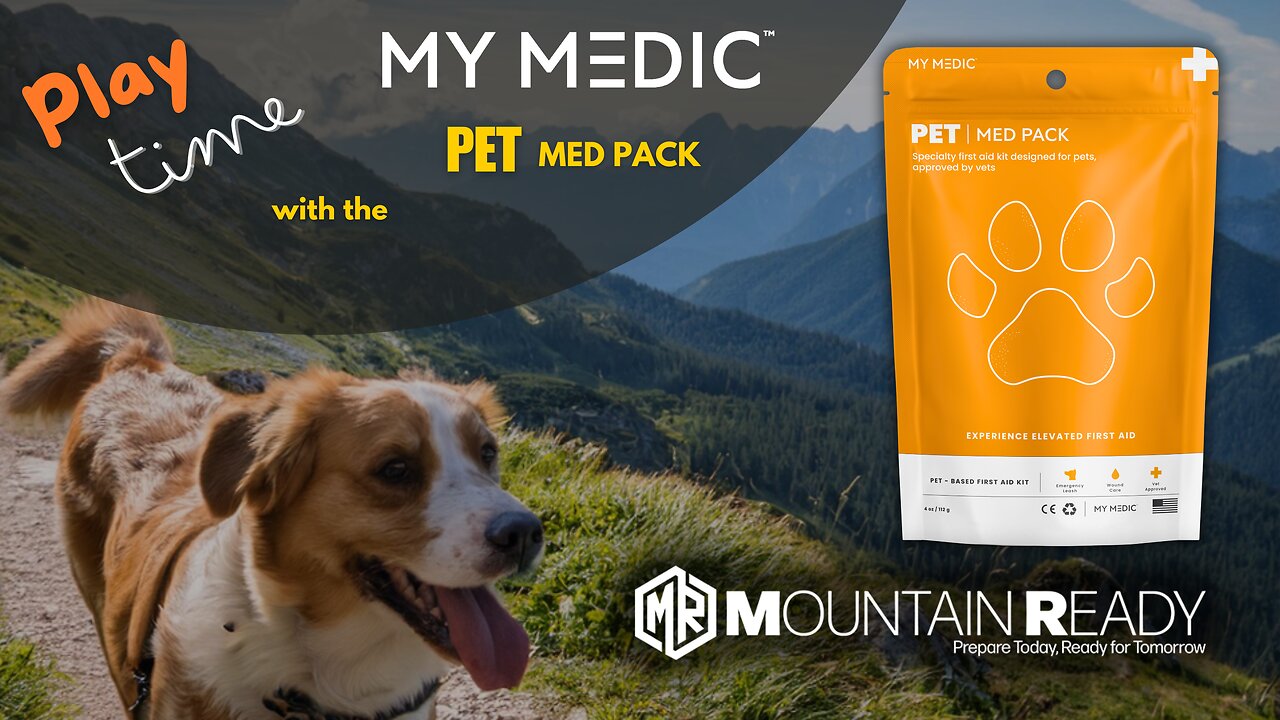 🐾 Be Prepared for Your Pets with the My Medic Pet Med Pack! 🐾