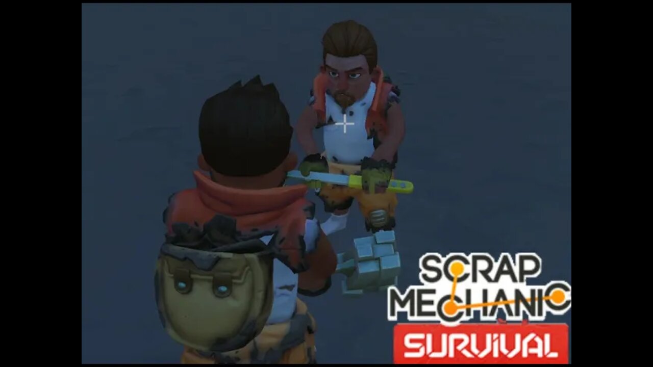 Scrap Mechanic Survival EP 1: Soooo we crashed the ship....