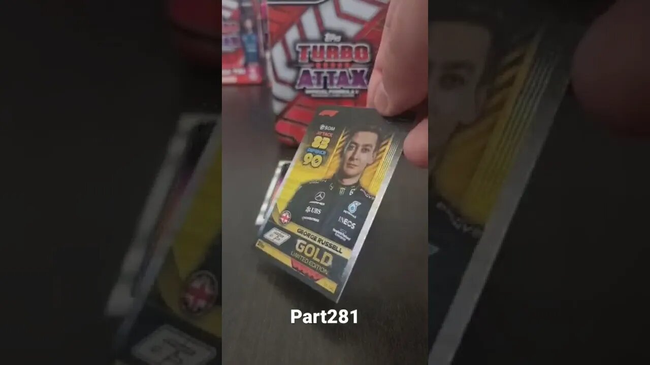 Topps Turbo Attax 2022 F1 Formula1 opening unboxing FRENCH GP2022