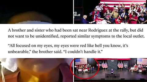 Eye Pain Trump Rally MinutesofHorror