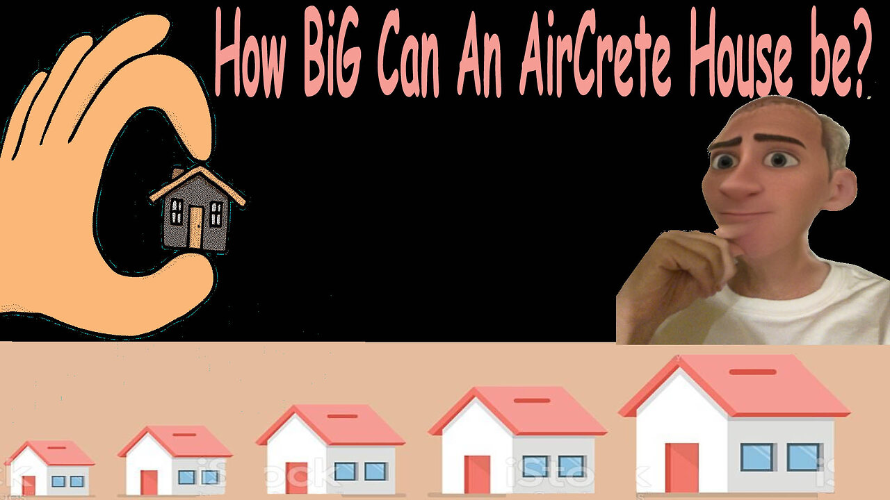 Butt What size can an arcrete house be? Tiny? Huge? FAQ