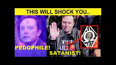 R$E: The Hidden Meaning of Pedophile Satanist Elon Musks Necklace 'Omega' in Plain Sight!