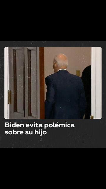 Joe Biden abandona rueda de prensa tras ser preguntado sobre su hijo Hunter
