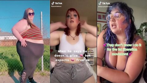 Fat Acceptance Cringe - Painful TikTok Cringe Compilation