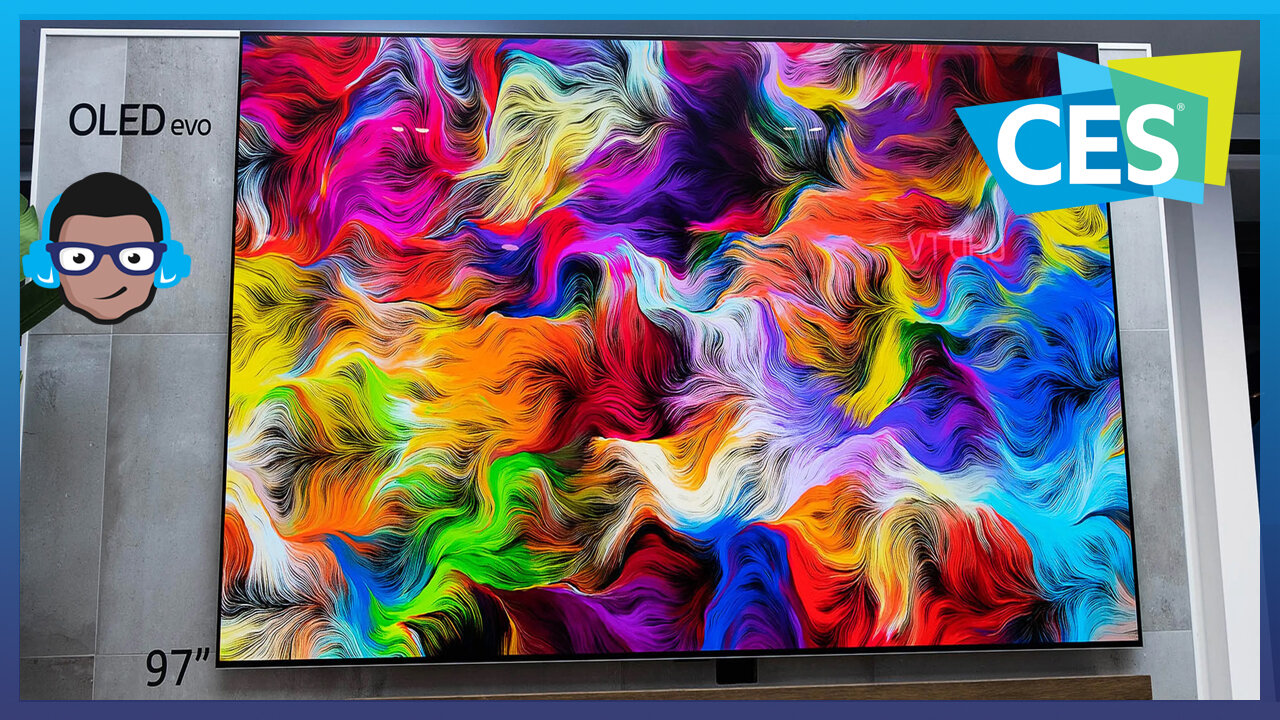 CES 2022: LG Goes HUGE with 97" OLED TV - NEW G2 and C2 TVs