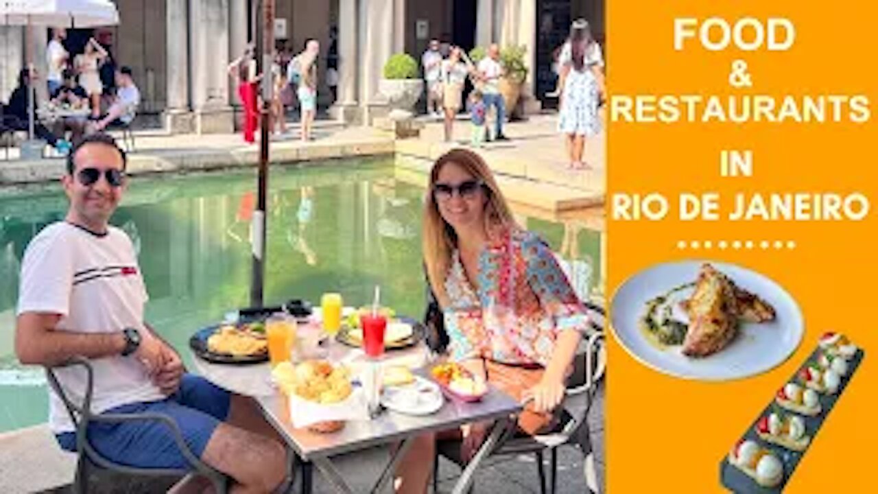 FOOD & RESTAURANTS IN RIO DE JANEIRO!