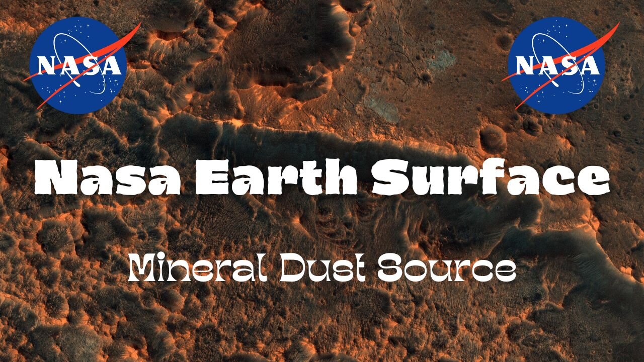 Nasa earth surface | Mineral dust source