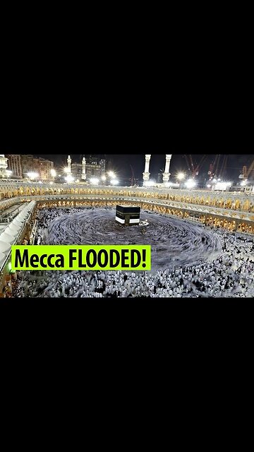 More ridiculous heavy Flooding in Mecca