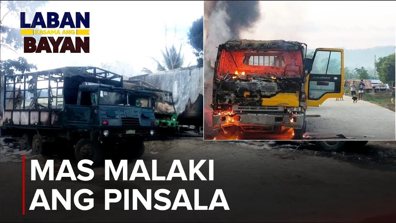 Mga pag-atake ng CPP-NPA- NDF sa Davao City, mas malaki ang pinsala