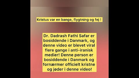 Kristus var en bange, flygtning og fej.