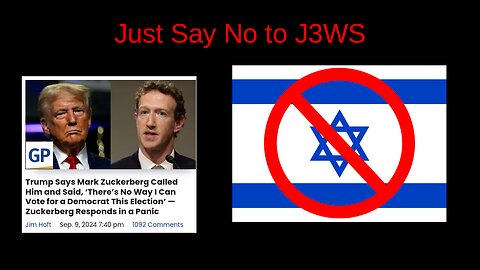 Just Say No to Zuckerberg!