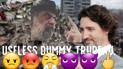 All Talk No Substance Turdeau. 😠😡😤👿🖕🇹🇷🇨🇦