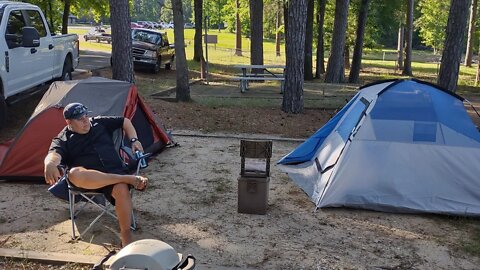 Camping at Lake of The Pines