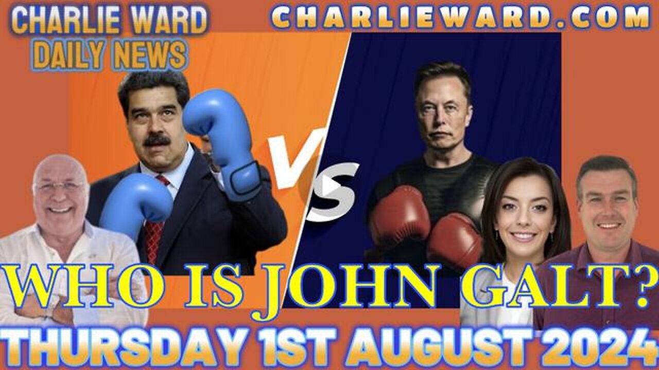 CHARLIE WARD DAILY NEWS BRIEF- ELON VS MADURO CAGE FIGHT. TY JGANON, SGANON