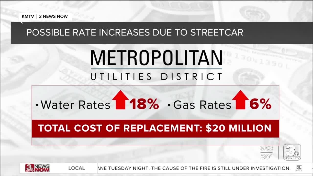 MUD pushes back at Omaha over possible utility increases due to streetcar