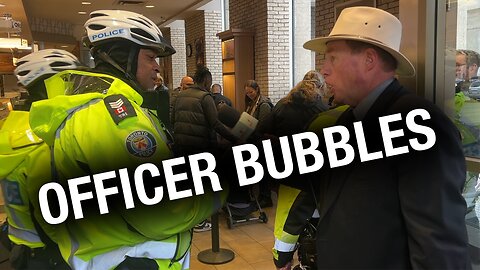 Notorious Toronto cop caught on camera at donut shop (and he still has serious anger issues!)