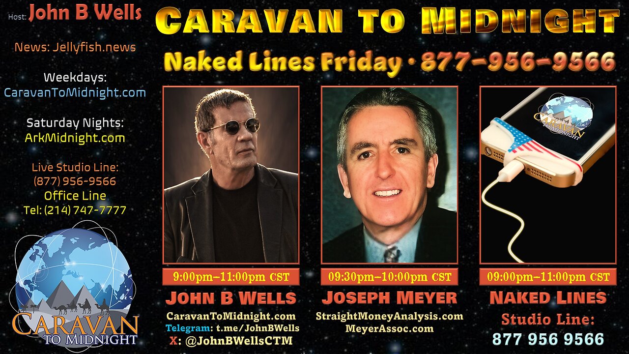 Naked Lines Friday - John B Wells LIVE