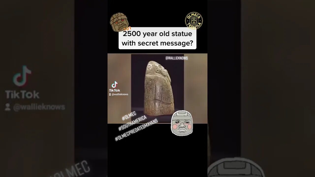 Old Statues with secret Messages