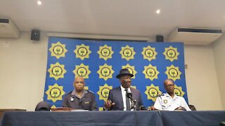 SOUTH AFRICA - Cape Town - Bheki Cele visits cop that was shot (Video) (8NT)