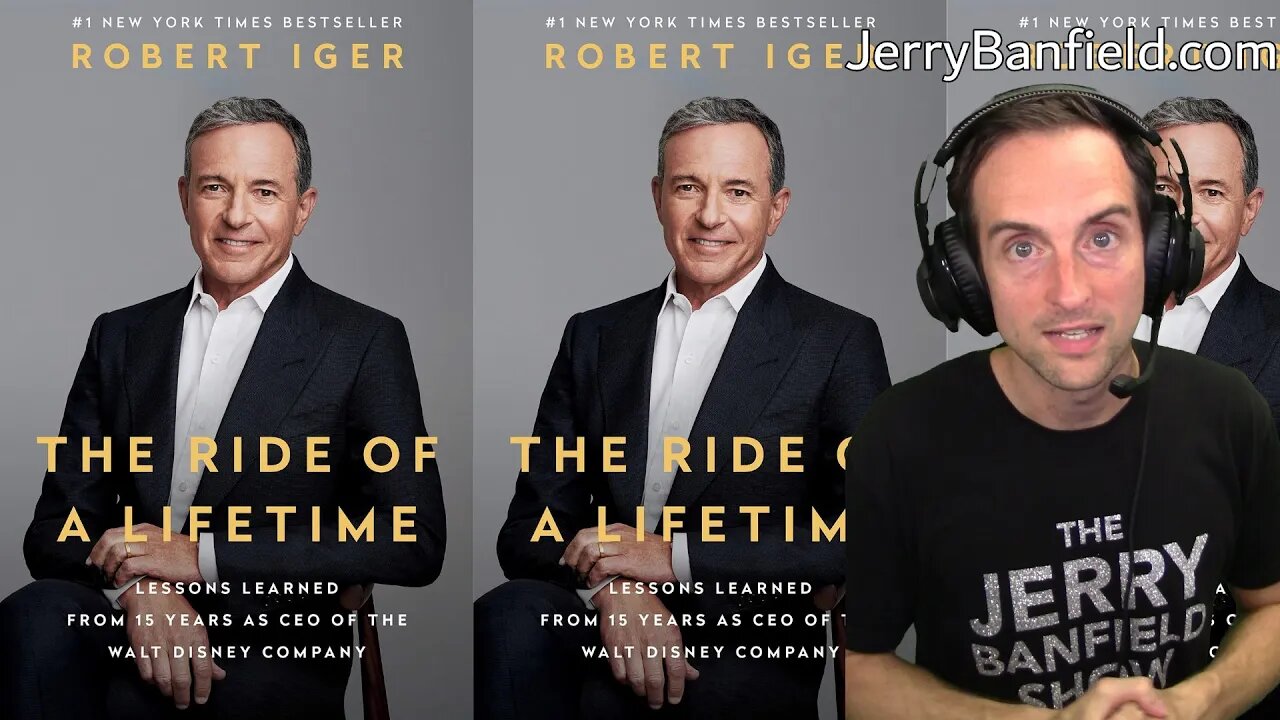 Discussing The Ride of a Lifetime: Lessons from 15 Years CEO of Walt Disney Company by Robert Iger!