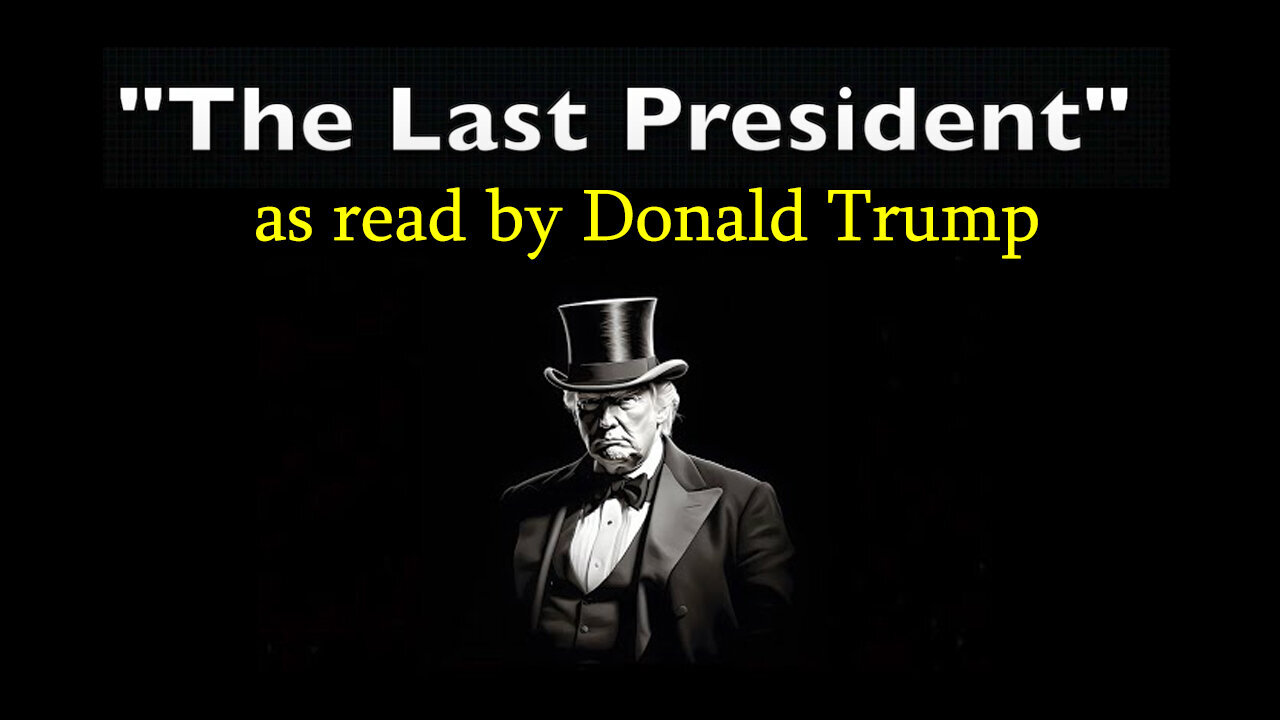 The Last President - As Read By Donald Trump - 3/29/24..