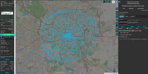 over Raleigh, NC -- 2024_01_28 -- Plane JAG78 N789LL AAB2FA