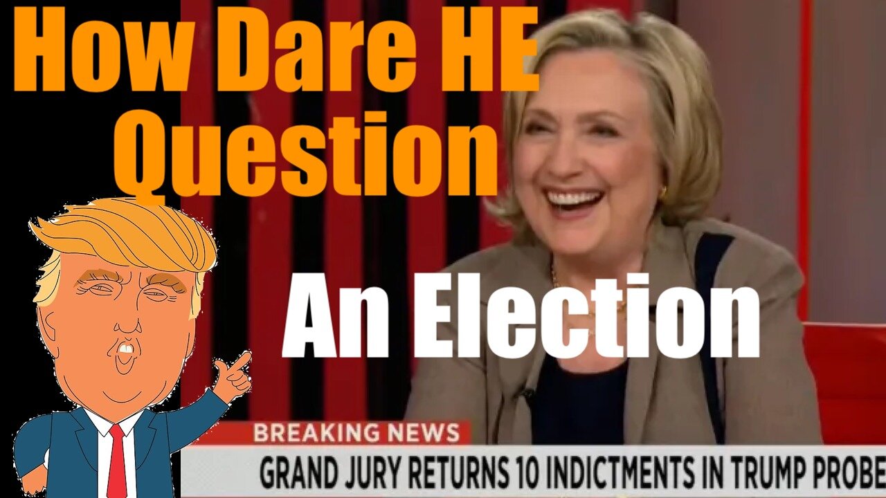 Hillary Clinton Attacks Trump for Not Accepting Election Results: Confession Through Projection