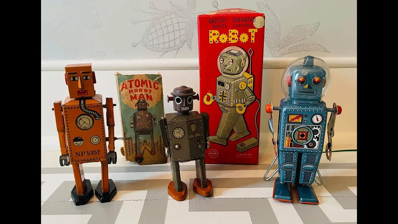 Recapping The first 3 decades of toy robot design