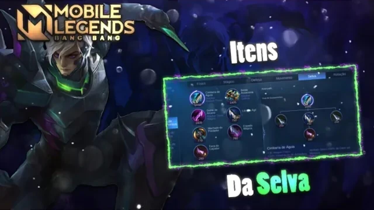 EXPLICANDO OS ITENS NA PRÁTICA • SELVA | Mobile Legends