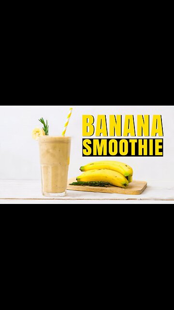Amazing Banana Smoothies for Weight Loss 🍌🥤 | Healthy and Delicious Banana Smoothie Recipe 2024