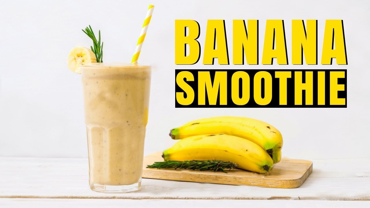 Amazing Banana Smoothies for Weight Loss 🍌🥤 | Healthy and Delicious Banana Smoothie Recipe 2024