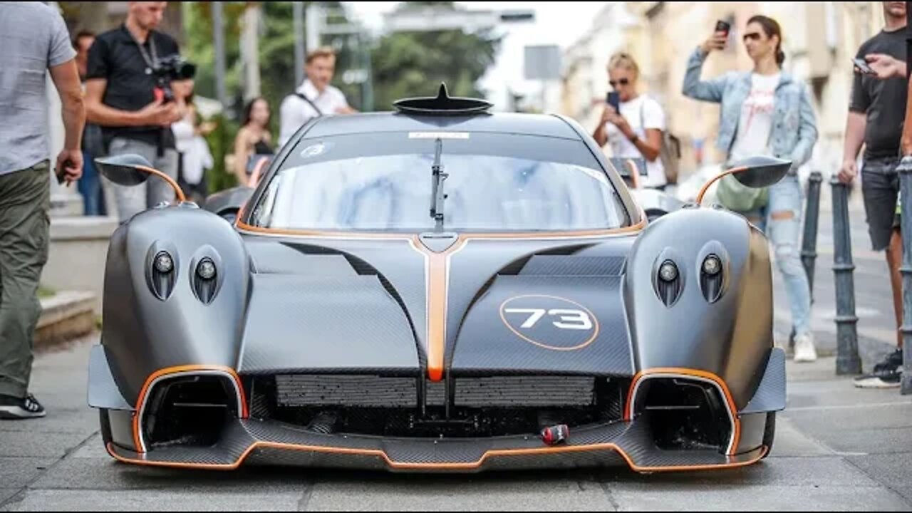 Pagani Huayra R parkiran ispred hotela Esplanade