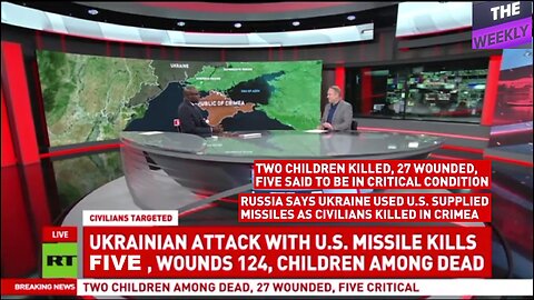 RT News - June 23 2024 late Kiev kills 5 civilians in Crimea. The Weekly.