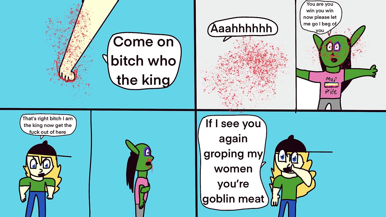 Our hero Umar beats up pedo raxx