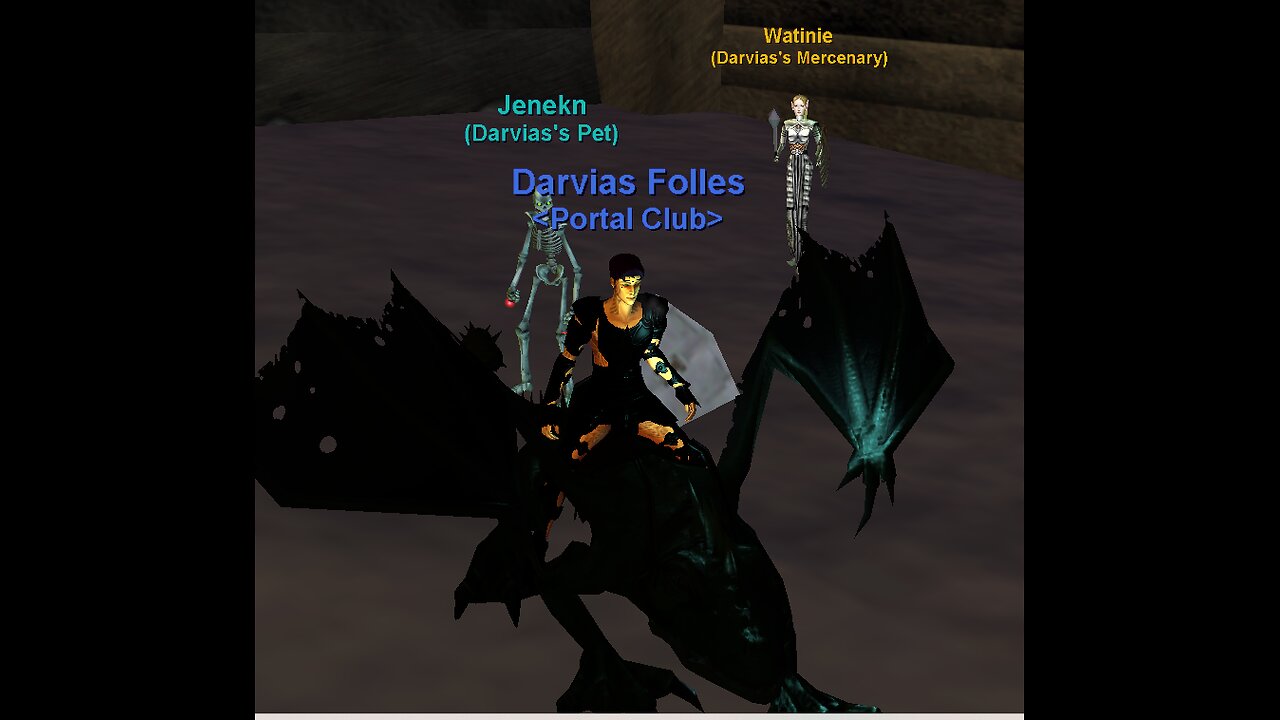 Darvias - Battling In My New Skeleton Form - Everquest