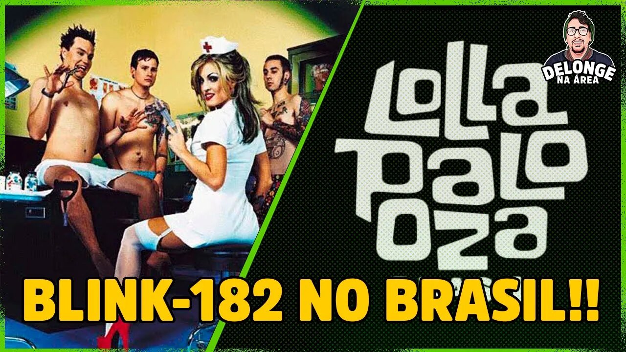 BLINK 182 NO LOLLAPALOOZA EM 2023!!