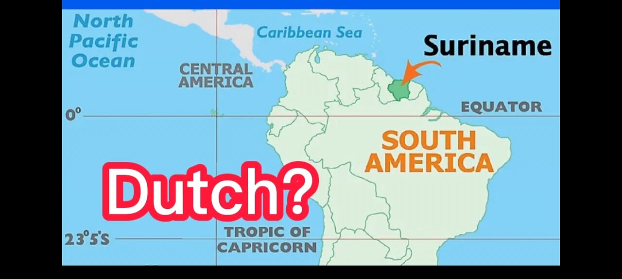 The link between Dutch and Suriname.