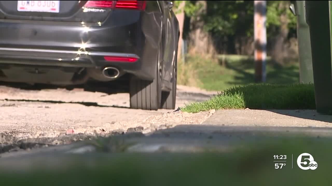 Garfield Hts. resident upset by neighborhood repaving delays