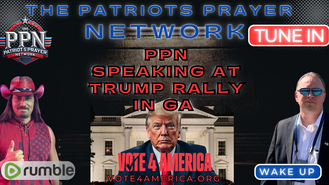 PPN Speaking At Trump Rally In Savanah GA