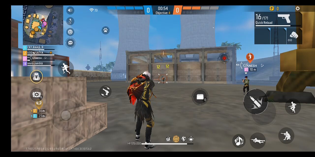 5 hp double kill free fire