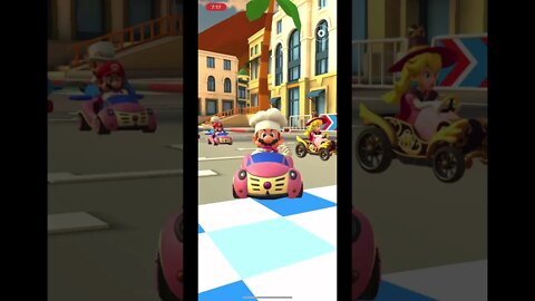 Mario Kart Tour - Cups All Cleared Animation (Los Angeles Tour Ending Cutscene) #Shorts